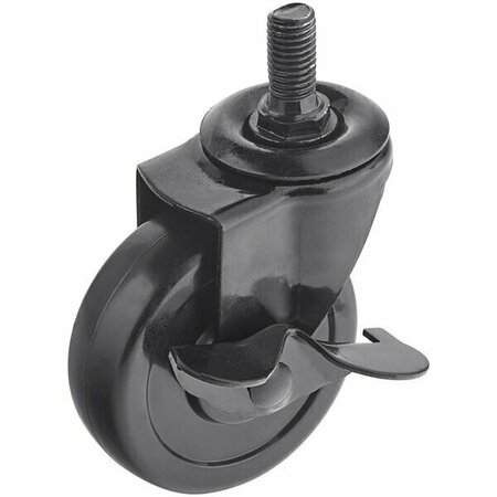 BACKYARD PRO Swivel Stem Caster with Brake for PL2030 Outdoor Pellet Grill 554PLLCSTR30